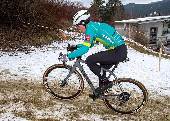 Gregor Raggl (AUT, Trek Vaude)  Rad Cyclo Cross Staatsmeisterschaft 2021, Neusiedl/Waidamannsfeld, Niederösterreich