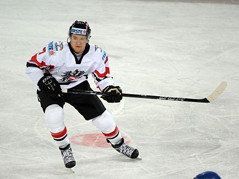 # 17 Michael Grabner, Team Austria. Oesterreich und Team Ukraine