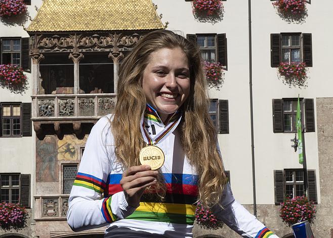 Laura Stigger (AUT) Strassenrennen, Juniorinnen