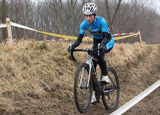 07.01.2018, St. Pölten, AUT, Rad Querfeldein Staatsmeisterschaft Elite Herren, 2018, St. Pölten, Niederösterreich, im Bild Silke Mair (AUT, RC ARBÖ Felbermayr Wels) //  during cycling cross championship, St. Pölten, Niederöst