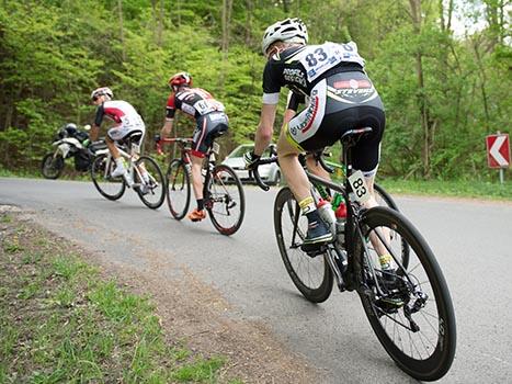 Daniel Lehner, Team Vorarlberg, in der Spitzengruppe, Wiesbauer Top Radliga 2015