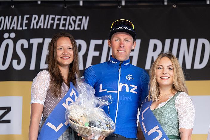 Im Punktetrikot Timo Kielich (BEL, Alpecin-Deceuninck Development Team), 3. Etappe St.Florian/Asten  - Hinterstoder, Int. Raiffeisen Oberösterreich Rundfahrt UCI Kat. 2.2