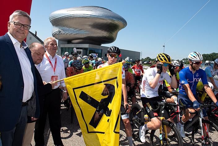 Start beim Backaldrin, Paneum in Asten, St.Florian, Asten - Resort Hinterstoder, Höss, Int. Raiffeisen Oberösterreich Rundfahrt UCI Kat. 2.2