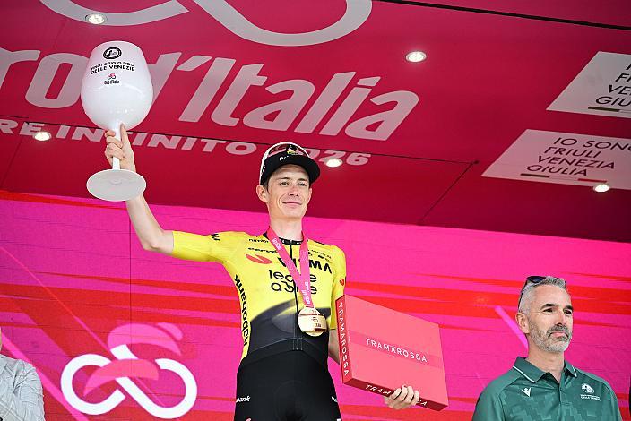  Etappensieger Jonas Vingegaard (DEN, Team Visma - Lease a Bike), Gemona del Friuli 1976-2026 - Piancavallo, 109. Giro d Italia