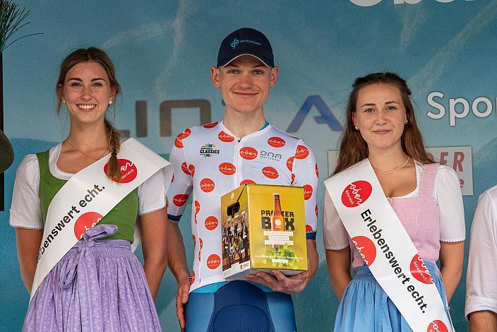 Bergpreis Führender  Immanuel Stark (GER, P&S Metalltechnik), 1. Etappe Wels - Maria Schmolln, Int. Raiffeisen Oberösterreich Rundfahrt UCI Kat. 2.2