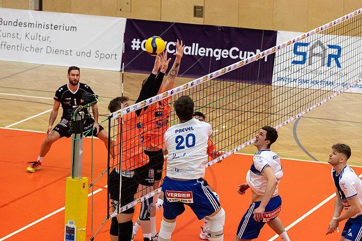 Volleyball CEV Challenge Cup VCA Amstetten NÖ vs Lausanne UC (Schweiz)