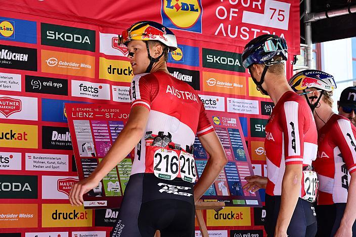 Paul Verbnjak (AUT, Austria)  3. Etappe von Lienz nach St. Johann Alpendorf, 188km, Tour of Austria