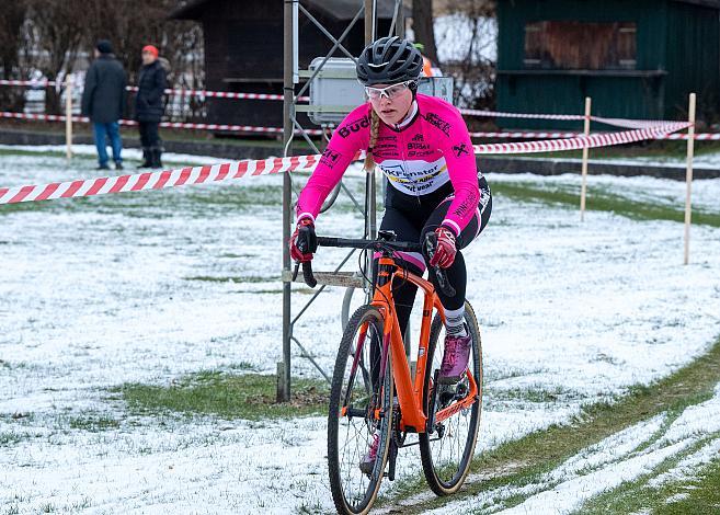 Cornelia Holland (AUT, Union RRT Pielachtal) Rad Cyclo Cross Staatsmeisterschaft 2021, Neusiedl/Waidamannsfeld, Niederösterreich