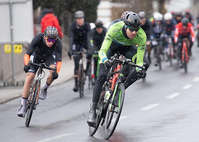 Jonas Rapp (GER, Hrinkow Advarics Cycleang) Herren Elite, U23, Radliga, 60. Radsaison-Eröffnungsrennen Leonding, Oberösterreich 