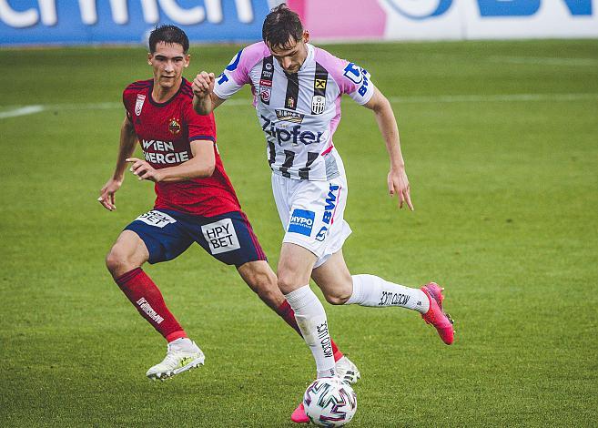  v.l. Leo Greiml (SK Rapid Wien), Husein Balic (LASK)