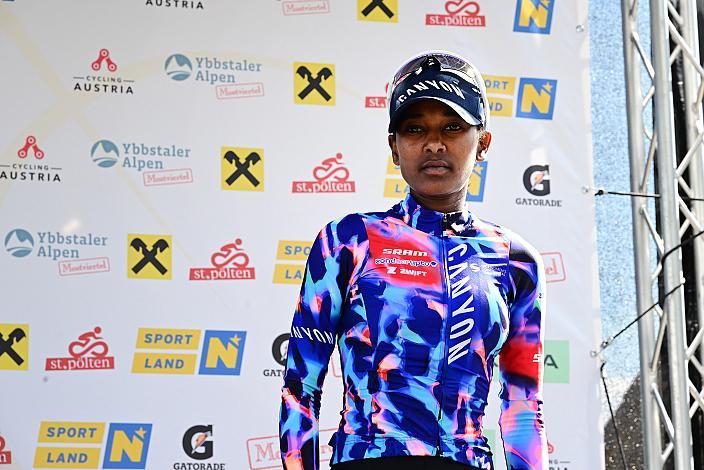 3. Platz Tsige Kiros (ETH,  Canyon Sram Zondacrypto Generation)  Sportland NÖ women tour
