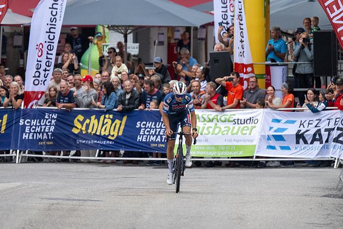 Etappensieger Maksymilian Matyasik (POL, Soudal Quick-Step U19),  50. OÖ Junioren Rundfahrt, 2. Etappe Sarleinsbach - Sarleinsbach