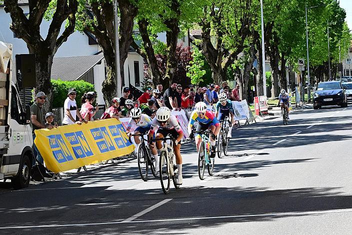 2. Platz Nadja Heigl (AUT, SU Bikestore CC), Siegerin Damen Belinda Holzer (AUT, Tirol Woman Cycling), 3. Platz Sophia Knaubert (AUT, Arbö Rapso Knittelfeld Elite, U23, Road Cycling League Austria