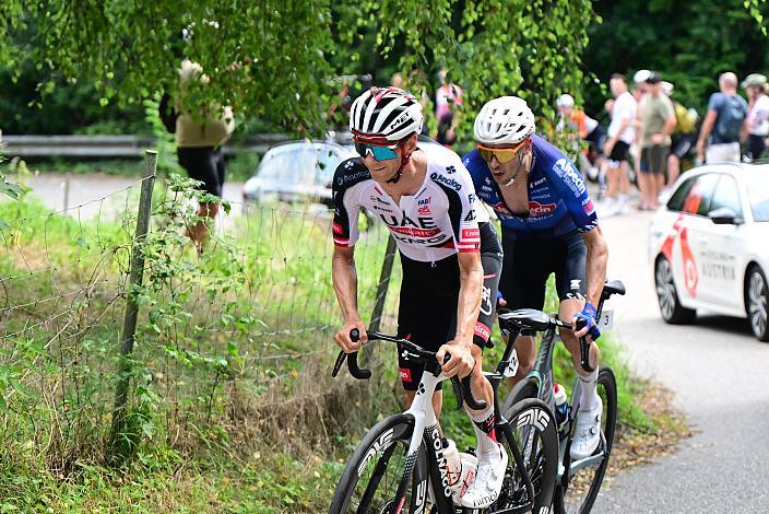 Felix Grossschartner (AUT, UAE Team Emirates - XRG), Michael Gogl (AUT, Alpecin - Premier Tech), Österreich Staatsmeisterschaft, Strasse, ÖSTM Schwanenstadt - OÖ