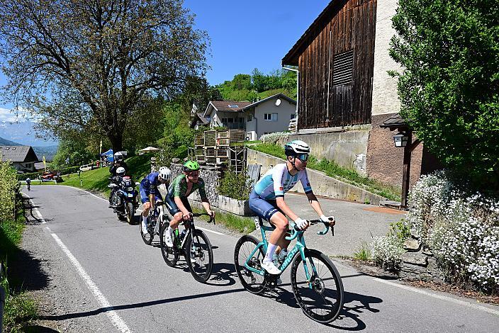 Die Ausreisser mit Josef Dirnbauer (AUT, Hrinkow Advarics), Luis Straßer, (GER, RUN&RACE-Solarpur) Herren Elite, U23, Road Cycling League Austria, 15. GP Vorarlberg
