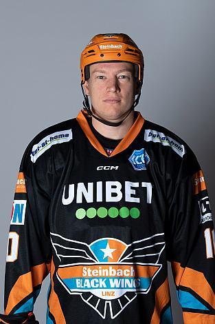 Andris Dzerins (Steinbach Black Wings Linz) Steinbach Black Wings Linz, bet-at-home ICE Hockey League