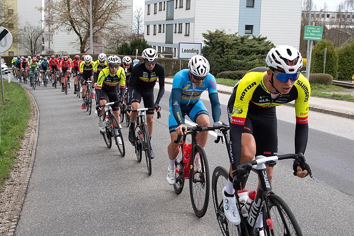 Moran Vermeulen (AUT, Team Vorarlberg), Daniel Federspiel (AUT, Team Felbermayr Simplon Wels) Herren Elite, U23, Radliga, 62. Radsaison-Eröffnungsrennen Leonding, Oberösterreich