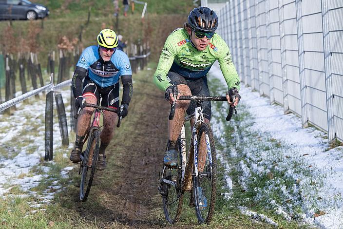 Marvin Hammerschmid (AUT, Hrinkow Advarics) Radquerfeldein GP um das Sportzentrum Gunskirchen, Rad Cyclo Cross