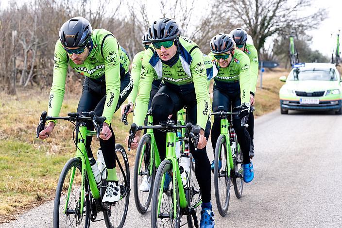 Marvin Hammerschmid (AUT), Raphael Hammerschmid (AUT), Jonas Rapp (GER), Johannes Rechenauer (GER), Riccardo Verza (ITA), Jaka Primozic (SLO), Michael Konczer (AUT), Stefan Kovar (AUT), Trainingscamp Porec, Kroatien, Team Hrinkow Advarics Cycleang, UCI Continental Team, 