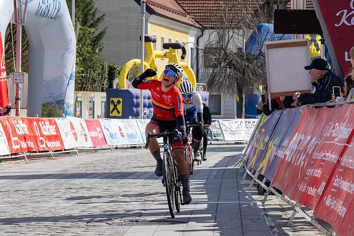  Siegerin Corinna Lechner (GER, Wheel Divas Cycling) 63. Saison Eroeffnung Leonding Damen Elite, Road Cyling League Austria