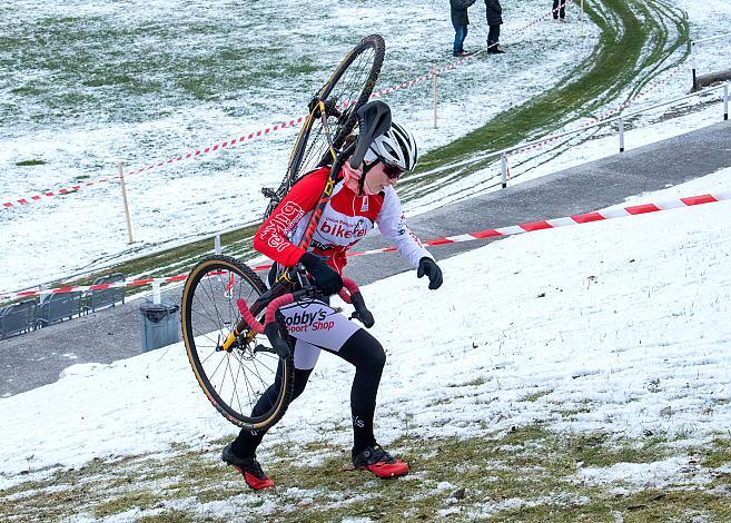 Fiona Klien (AUT, RC Bikerei) Rad Cyclo Cross Staatsmeisterschaft 2021, Neusiedl/Waidamannsfeld, Niederösterreich