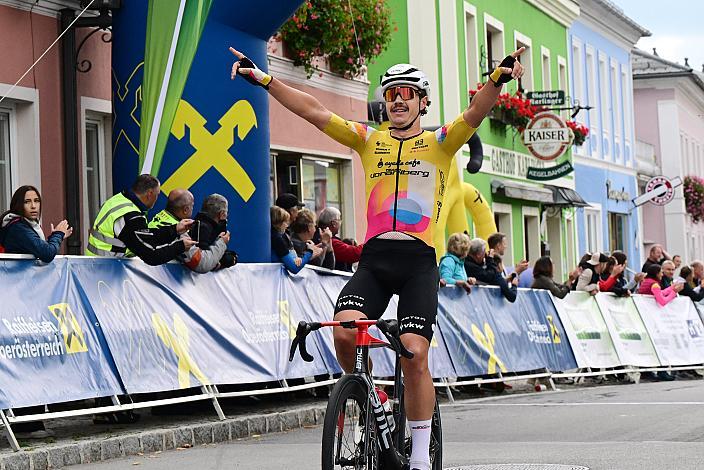 Sieger des Rennens Alexander Konychev (ITA, Team Vorarlberg), Herren Elite, U23, Cycling League Austria Radliga, Mühlviertler Hügelwelt Classic Elite Damen, Königswiesen, OÖ