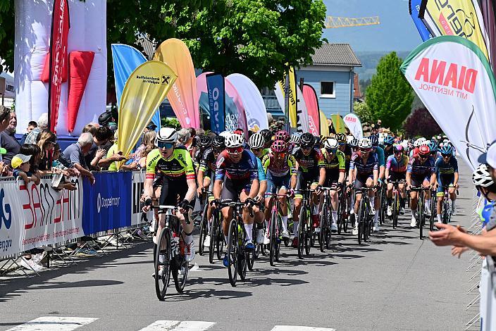 Colin Chris Stüssi (SUI, Team Vorarlberg) an der Spitze des Pelotons Herren Elite, U23, Road Cyling League Austria, Radliga, GP Vorarlberg, Nenzing