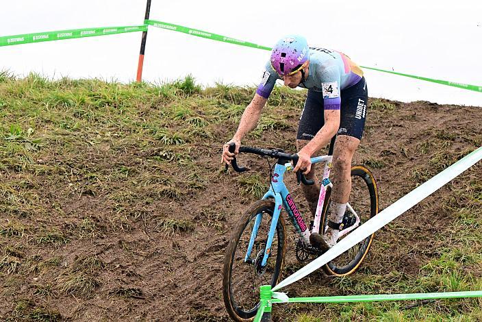 Sieger Lander Loockx (BEL, Unibet Tietema Rockets), 4.Radquerfeldein GP um das Sportzentrum Gunskirchen, Rad Cyclo Cross, 