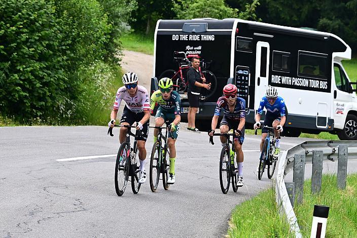v.l. Felix Grossschartner (AUT, UAE Team Emirates), Alexander Hajek (AUT, Bora - Hansgrohe), Riccardo Zoidl (AUT, Team Felt - Felbermayr), Gregor Mühlberger (AUT, Movistar Team) ÖM Staatsmeisterschaft, Strassenrennen, Königswiesen OÖ