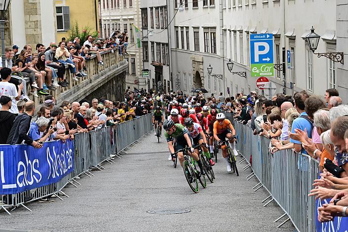 Dominik Hödlmoser (AUT, Hrinkow Advarics), Führender Road Cycling League Riccardo Zoidl (AUT, Hrinkow Advarics), Herren Elite, U23, Road Cycling League Austria, Altstadt Kriterium Graz