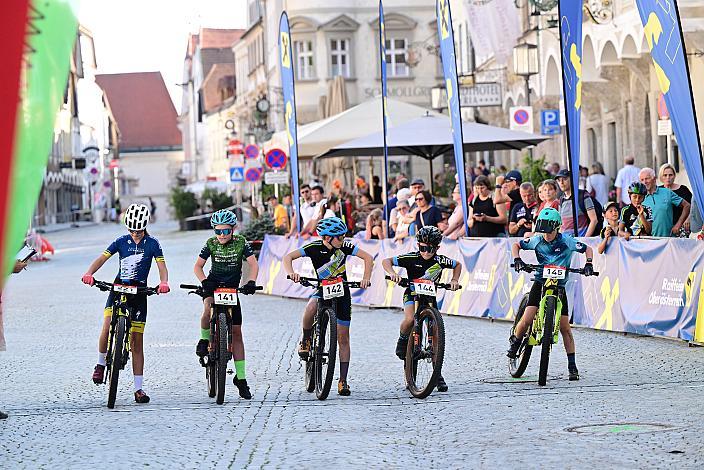 27. Int. ASVÖ - HRINKOW City Kriterium Steyr, MTB-Nachwuchs vom Laufrad bis U17, ÖRV, Radsport, Mountainbike, ELITE Rennrad