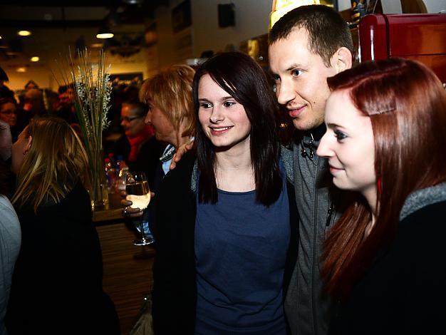 Robert Lukas, Liwest Black Wings Linz mit Fans 