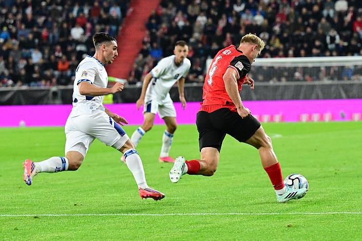 Oscar Gloukh (Israel), Xaver Schlager (AUT),  Nations League Qualifikation, 2026 - 2027