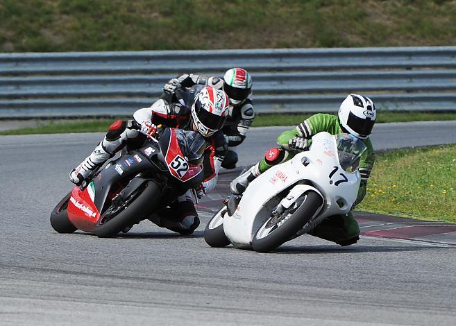 #17 Christopher Eder, Yamaha und #52 Hermann Prager, Yamaha 