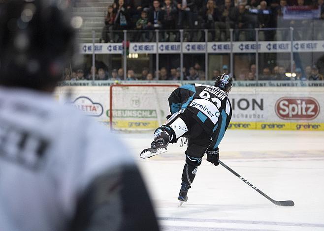 Dan DaSilva (EHC Liwest Black Wings Linz)  EHC Liwest Black Wings Linz vs Dornbirn Bulldogs
