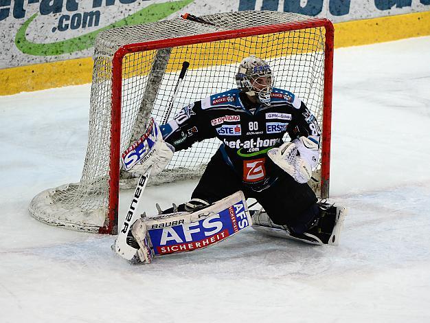 #80 David LeNeveu (Liwest Black Wings Linz) und (Graz 99ers), EHC Liwest Black Wings Linz vs Graz 99ers, Zwischenrunde