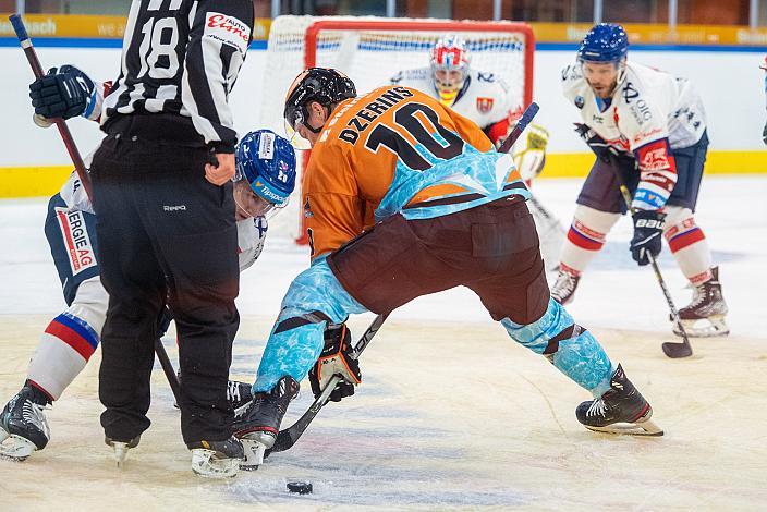Andris Dzerins (Steinbach Black Wings Linz) Steinbach Black Wings Linz  vs HC Motor Cesky Budejovice Test