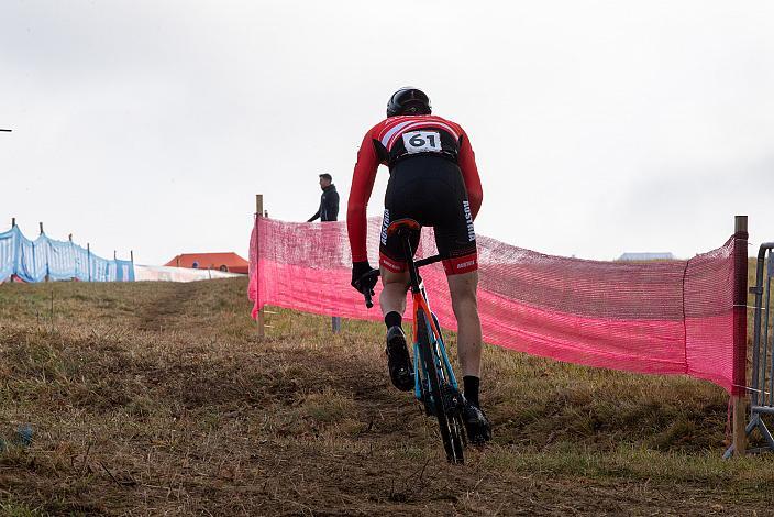 David Preyler (AUT, Team Österreich) Junioren, UCI Cyclocross World Cup, Tabor CZ 