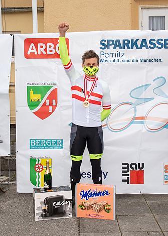 Daniel Federspiel (AUT, Team Vorarlberg Santic) Rad Cyclo Cross Staatsmeisterschaft 2021, Neusiedl/Waidamannsfeld, Niederösterreich