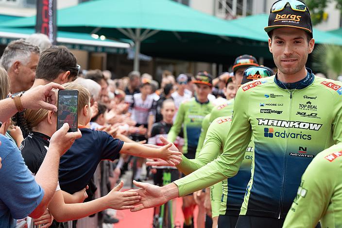 Jonas Rapp (GER, Hrinkow Advarics) 72. Tour of Austria, Präsentation der Teams, Dornbirn