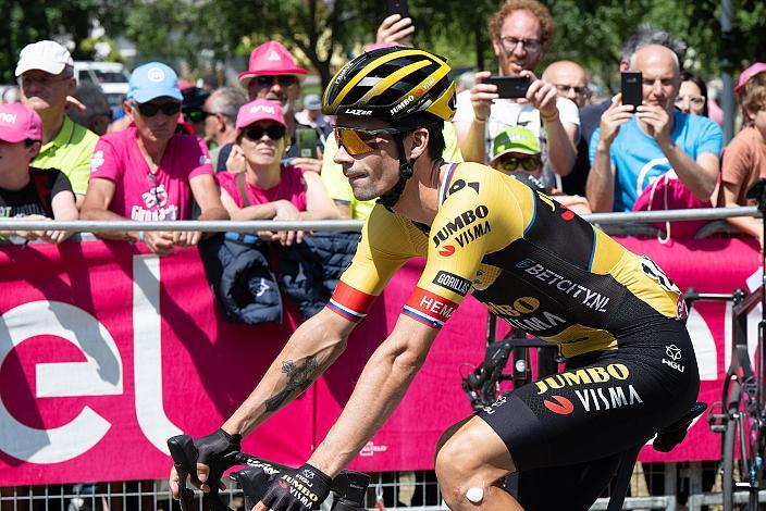 Primoz Roglic (SLO, Team Jumbo-Visma) , Rohan Dennis (AUS, Team Jumbo-Visma) , 106. Giro d Italia, Stage 19, Longarone  - Tre Cime de Lavaredo 183km