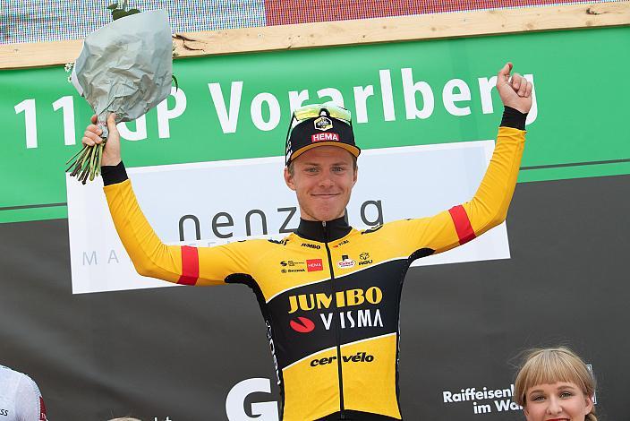 Sieger Johannes Staune-Mittet (NOR, Team Jumbo-Visma)  Herren Elite, U23, Radliga, GP Vorarlberg, Nenzing