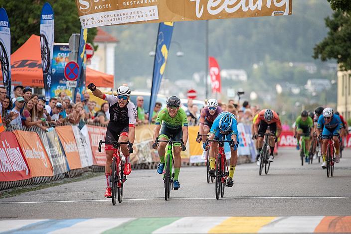 Sieger Dario Raps (GER, RSC Kempten), 2. Platz Marvin Hammerschmid (AUT, Hrinkow Advarics), 3. Platz Fabian Steininger(AUT, Team Felbermayr Simplon Wels) Kriterium Herren Elite