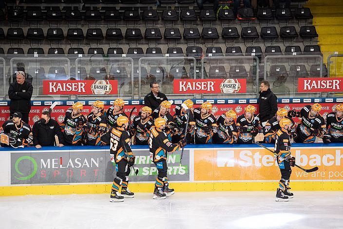 Linz feiert Steinbach Black Wings Linz vs HK SZ OLIMPIJA, bet-at-home ICE Hockey League