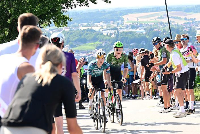  Valentin Poschacher (AUT, Hrinkow Advarics), Mauro Brenner (GER, Rembe - rad-net), Porscheberg 4. Etappe von Steyr nach Steyr, 170,5km, Tour of Austria