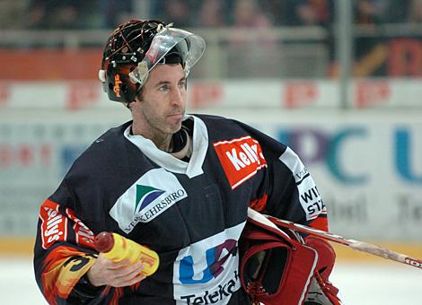 Frederic Chabot, der Caps Keeper. 