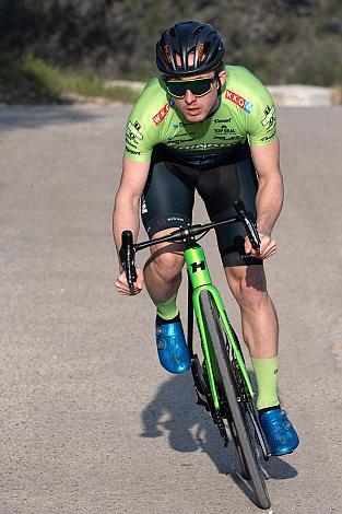 Raphael Hammerschmid (AUT, Hrinkow Advarics) Trainingscamp Porec, Kroatien, Team Hrinkow Advarics Cycleang, UCI Continental Team,