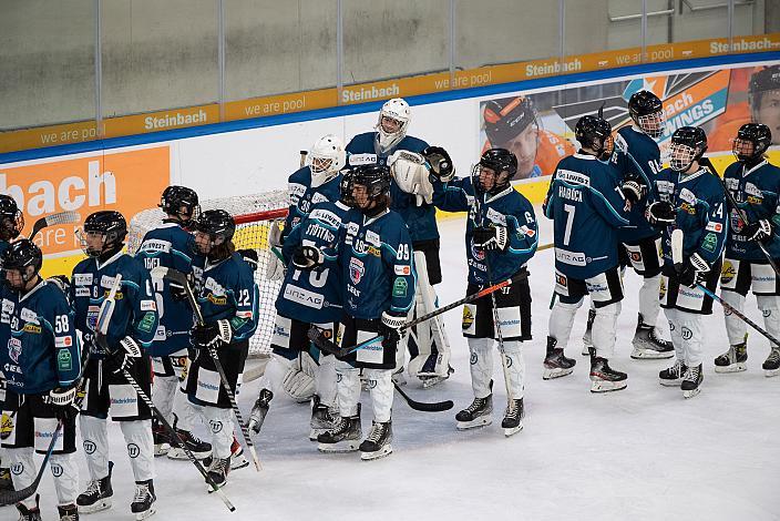 Das Team der Eishockey Akademie Oberösterreich Eishockey Akademie Oberösterreich vs EC KAC, bet-at-home ICE Junior Hockey League
