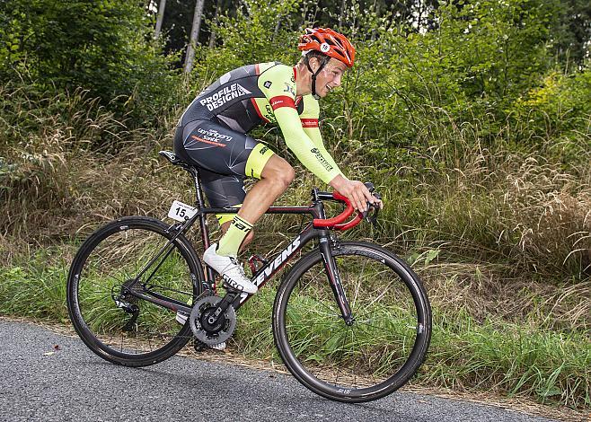 Lukas RÃ¼egg (SUI, Team Vorarlberg Santic) 3. Etappe, Einzelzeitfahren, , Krumau - Klet, Cesky Krumlov -Klet, Tour of South Bohemia, Okolo jiznich Cech,