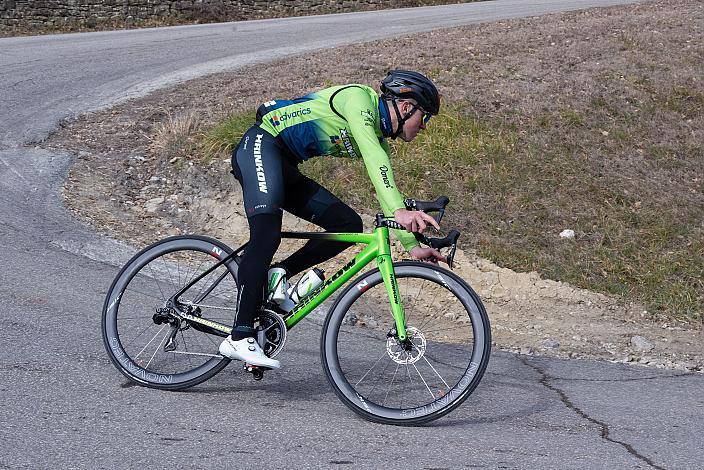 Riccardo Verza (ITA, Hrinkow Advarics) Trainingscamp Porec, Kroatien, Team Hrinkow Advarics Cycleang, UCI Continental Team,